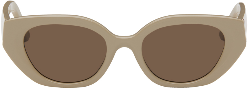 Taupe 'Le Chat' Sunglasses