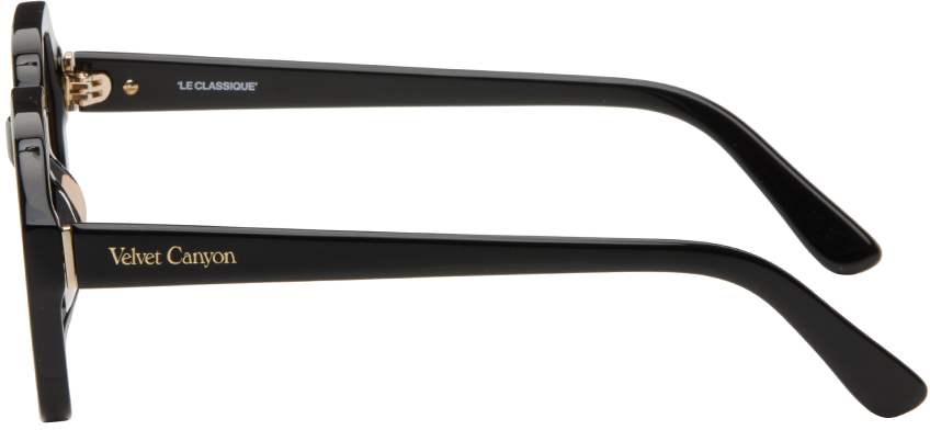 VELVET CANYON BLACK 'LE CLASSIQUE' SUNGLASSES 