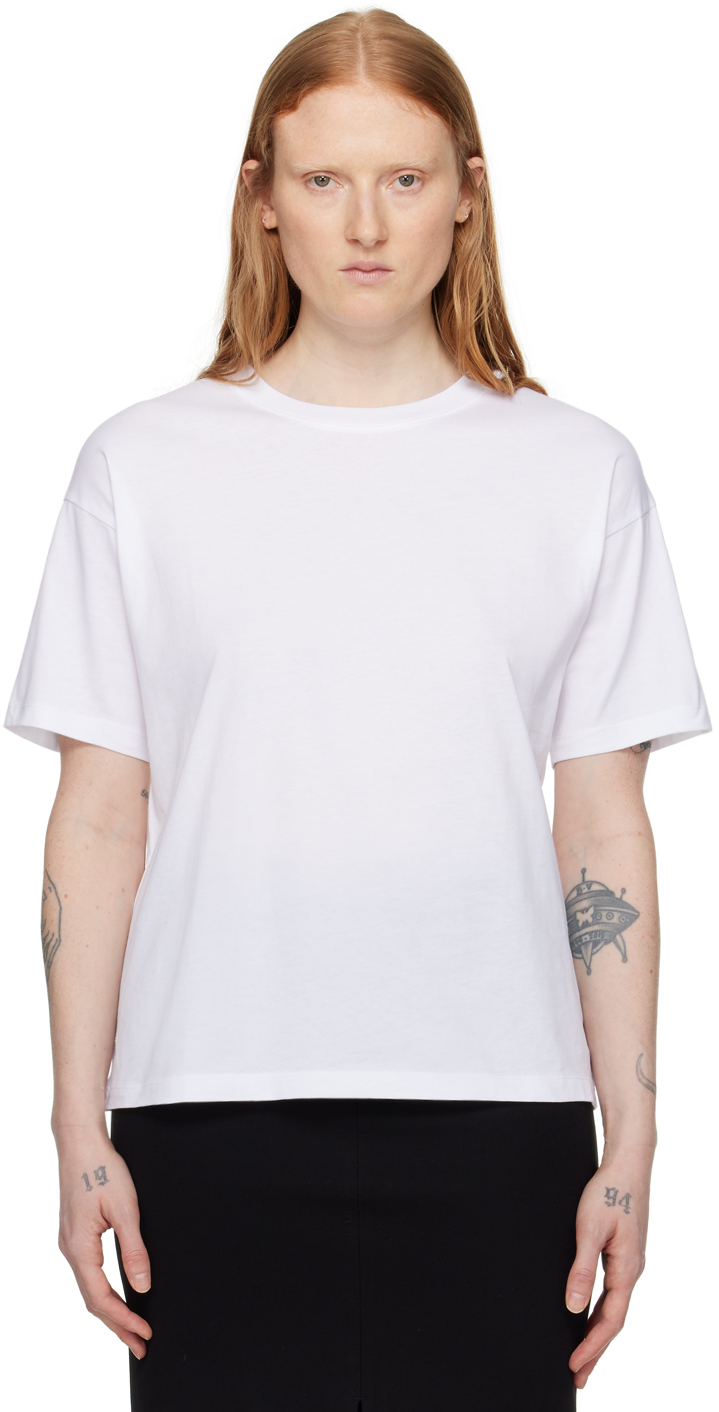 White Loose Fit T-Shirt