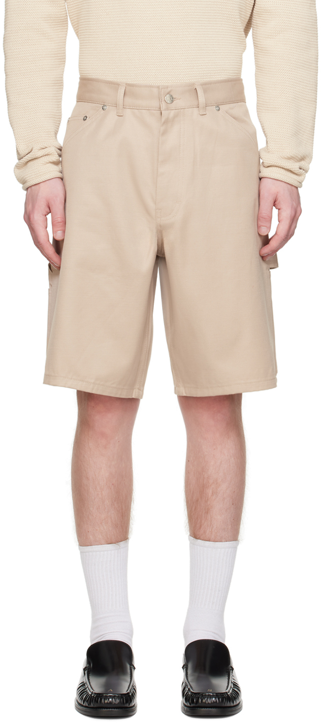 Taupe Pocket Shorts
