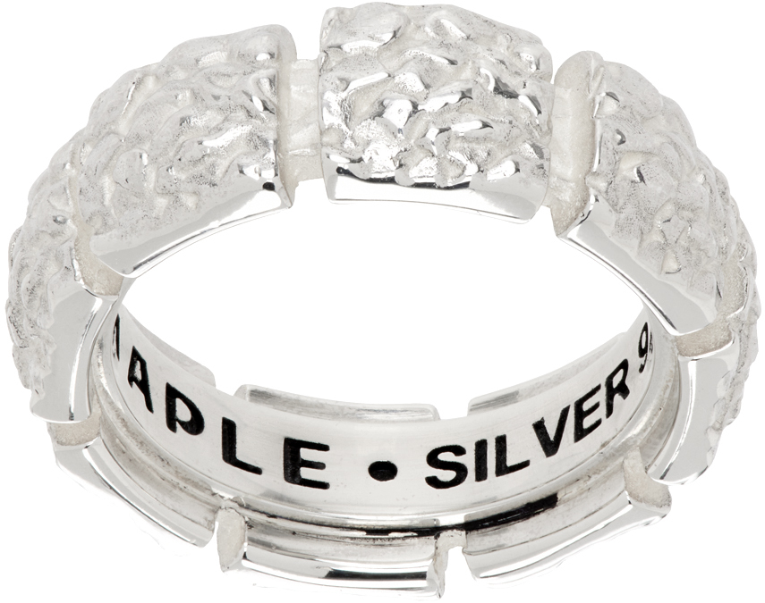 Maple Silver Chalice Ring In Silver 925