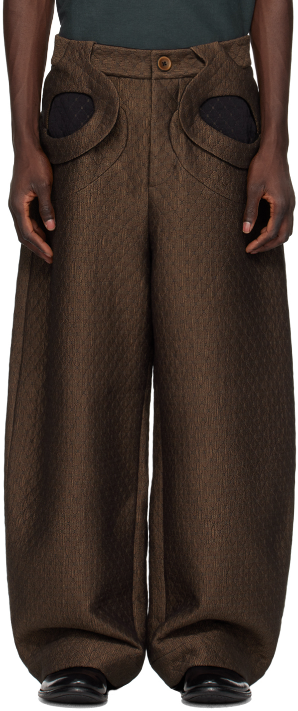 Brown Sarracenia Trousers