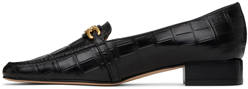 Tom Ford Whitney Crocodile-embossed Leather Loafers In 1n001 Black