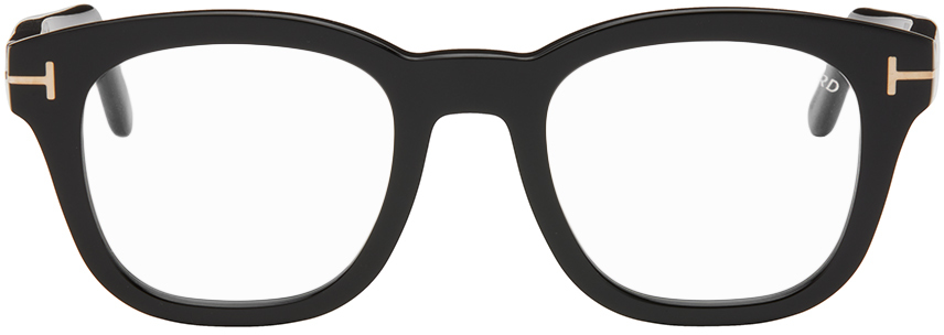 Black Blue Block Soft Glasses
