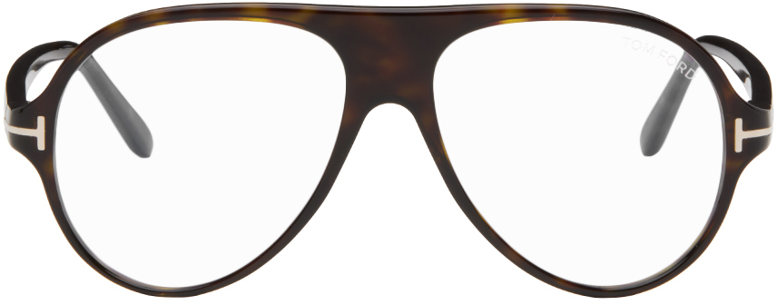 Brown Pilot Glasses
