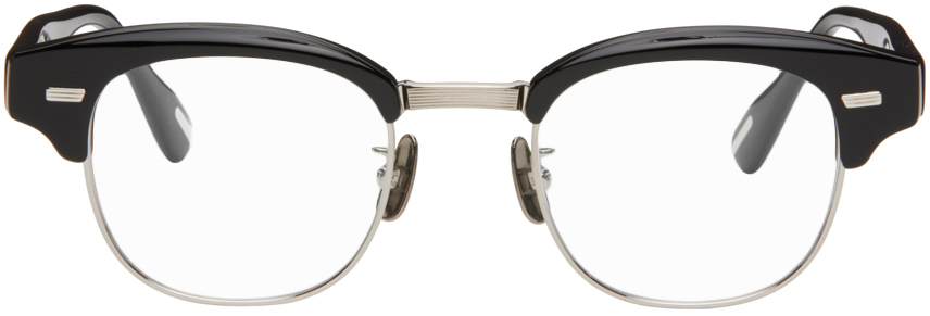 Black & Silver Oma Glasses