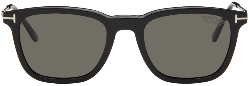 Tom Ford Black Arnaud Sunglasses In 01d Shblksm