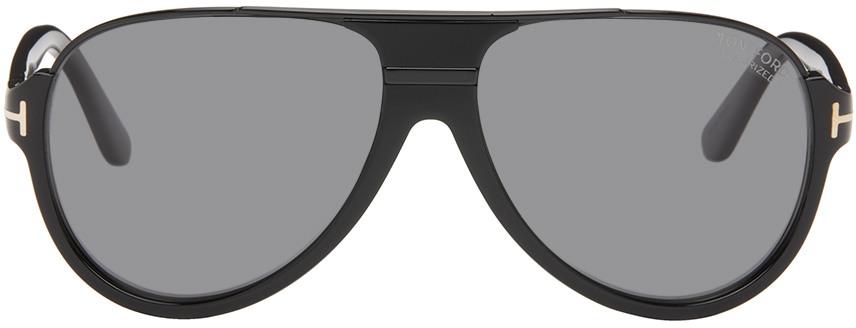 Black Dimitry Sunglasses by TOM FORD on Sale