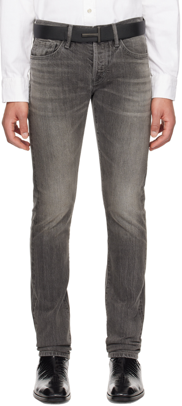 Gray Slim Jeans