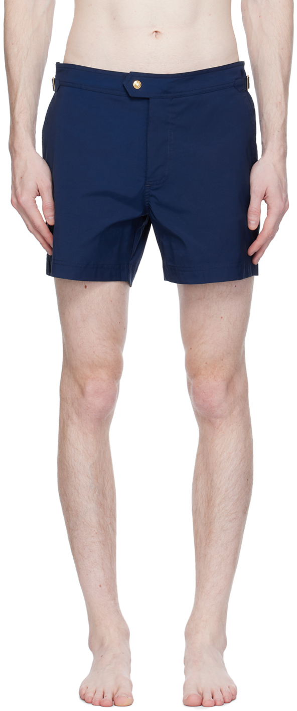 Blue Compact Swim Shorts