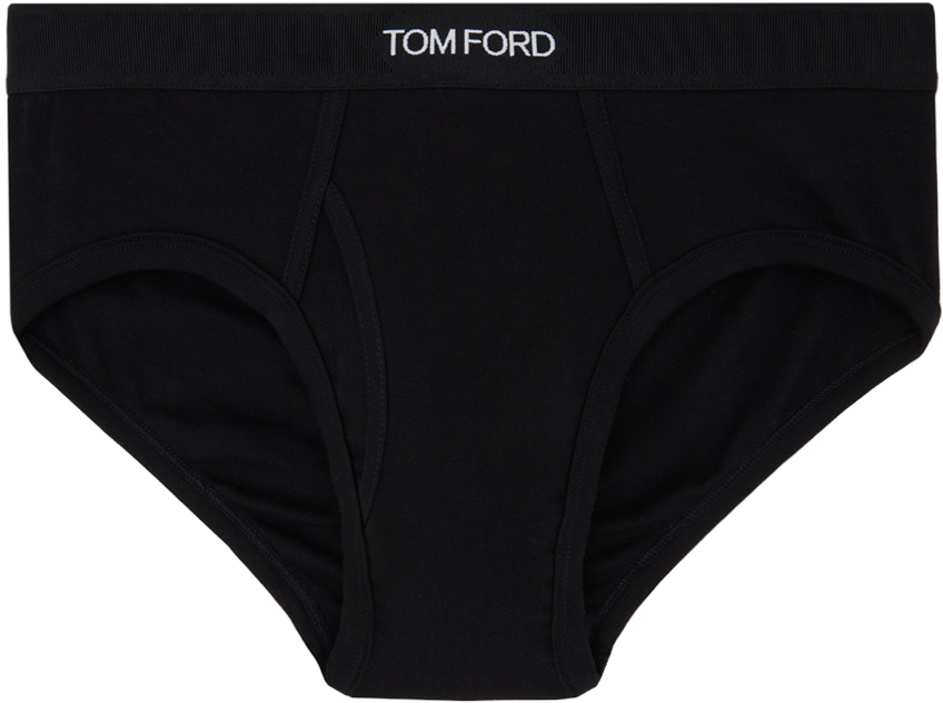 Tom Ford UnderwearBlack Cotton Briefs