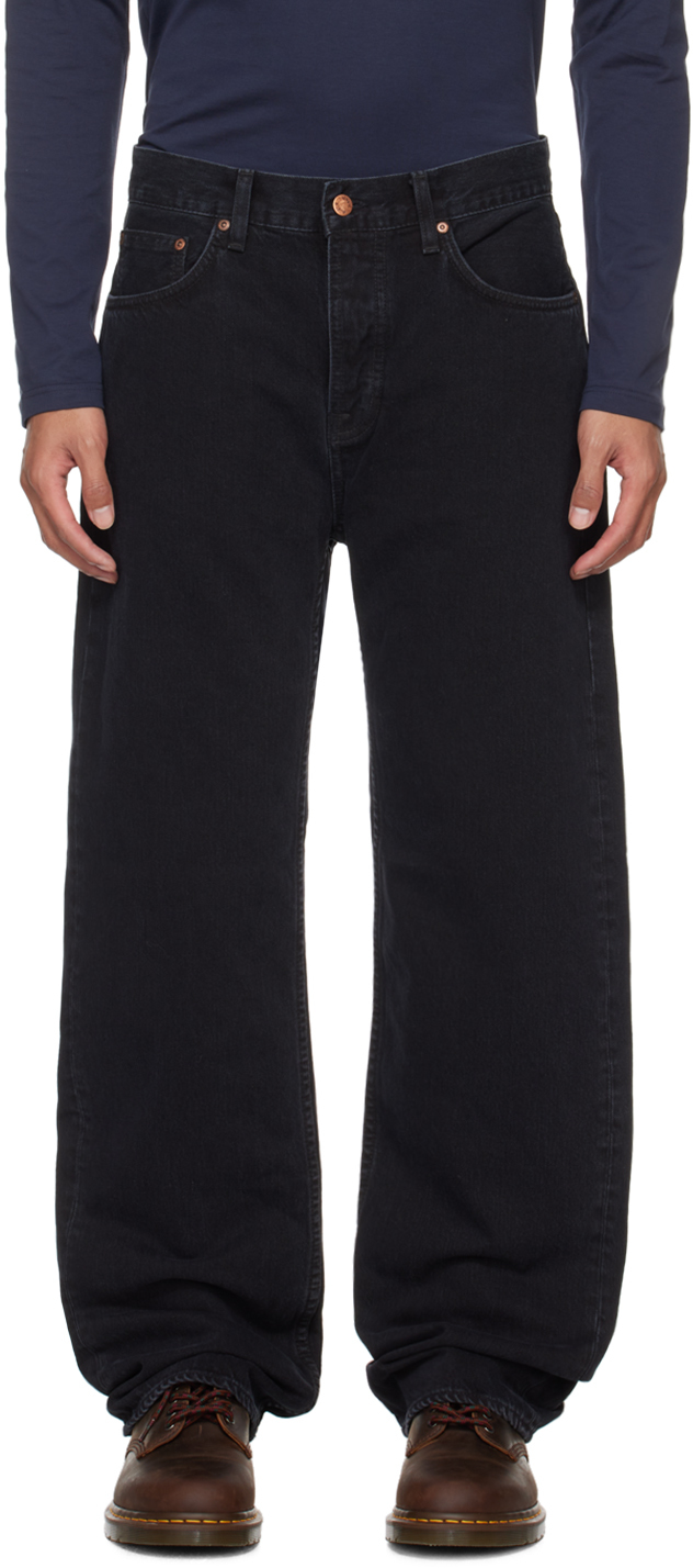 Nudie Jeans: Black Tuff Tony Jeans | SSENSE