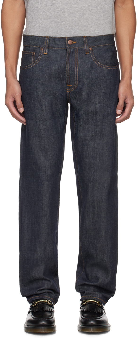 Navy Gritty Jackson Jeans