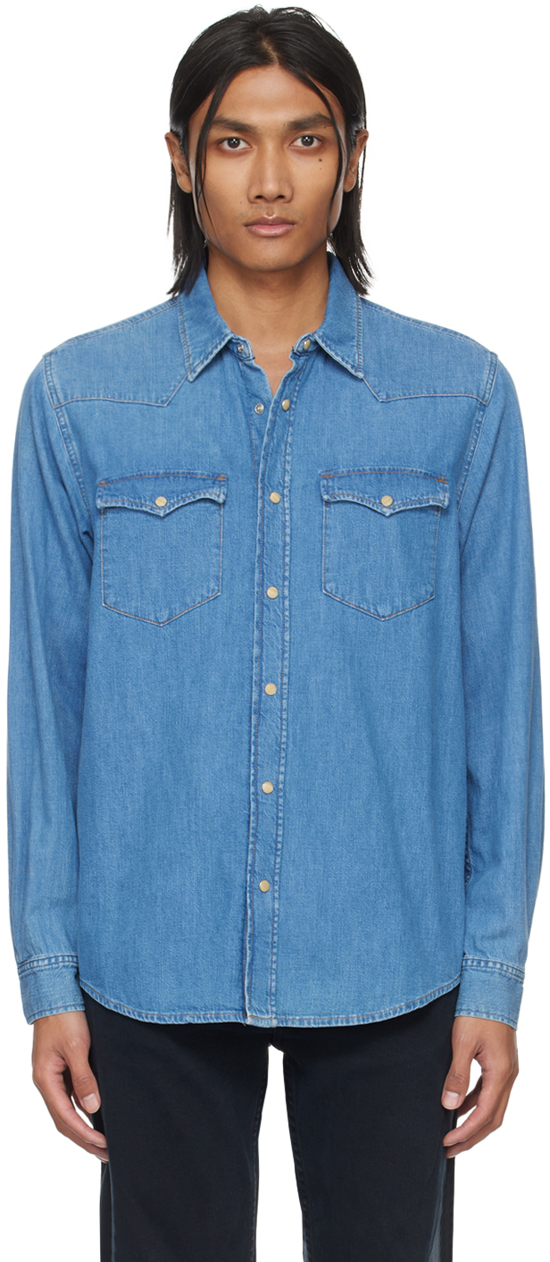 Blue George Denim Shirt
