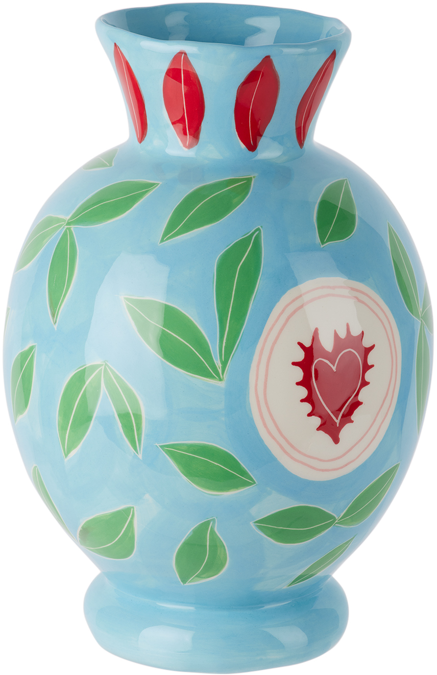 Laetitia Rouget Mother Nature Vase In Blue