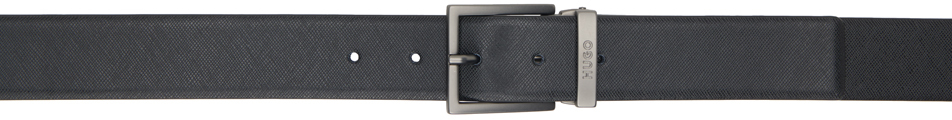 Hugo Black Pin-buckle Belt In Black 002