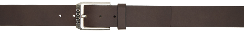 BOSS Men's Gelio-B_Sz40 Belt, Dark Brown202, 80, Dark Brown202, Dark