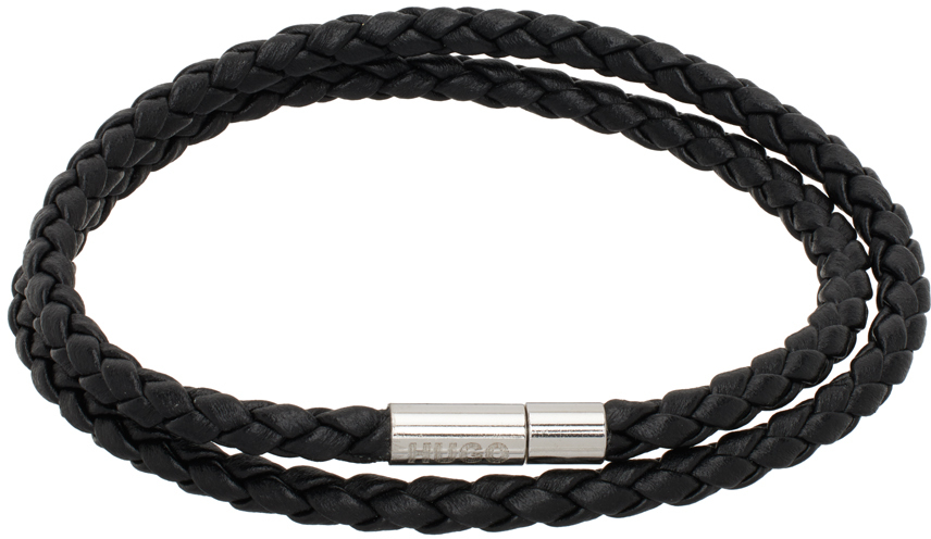 HUGO BRA UNISEX - Bracelet - black 