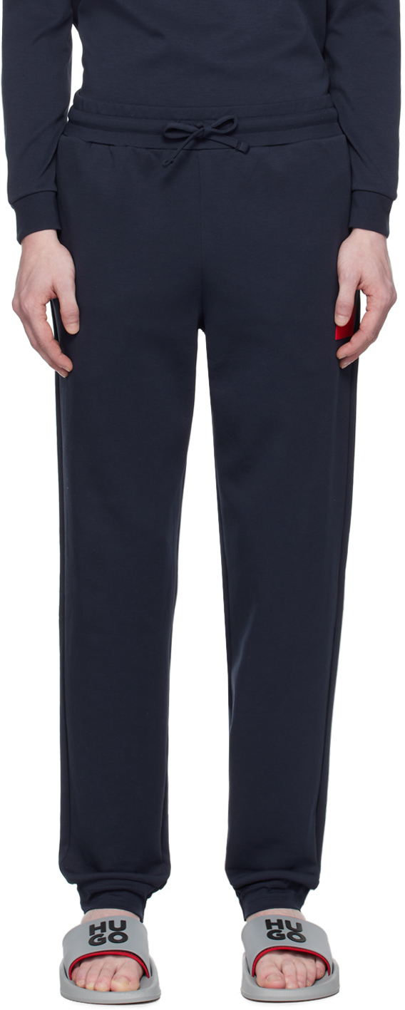 Navy Patch Sweatpants