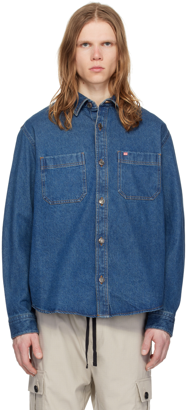 [JEEP]★23SS★Patch Pocket Denim Shirt (JO2SHF719) 