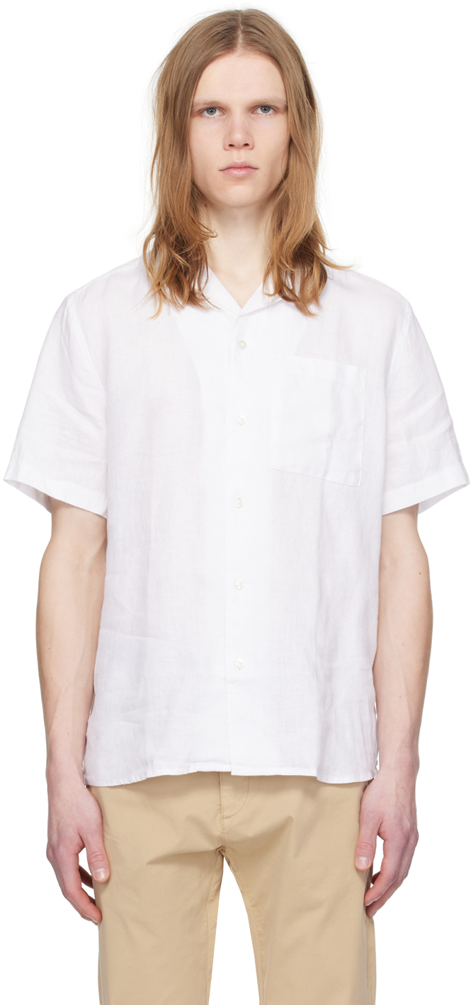 White Relaxed-Fit Shirt