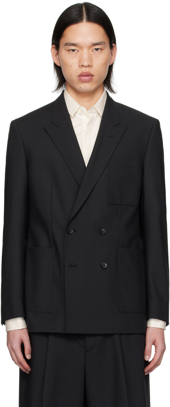 Black Henry Blazer by Hugo on Sale