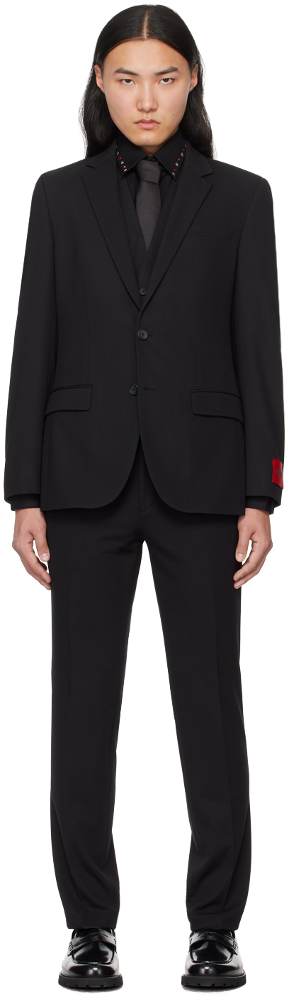 Black Three-Piece Suit