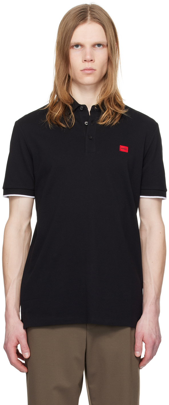 Hugo Black Slim Fit Polo