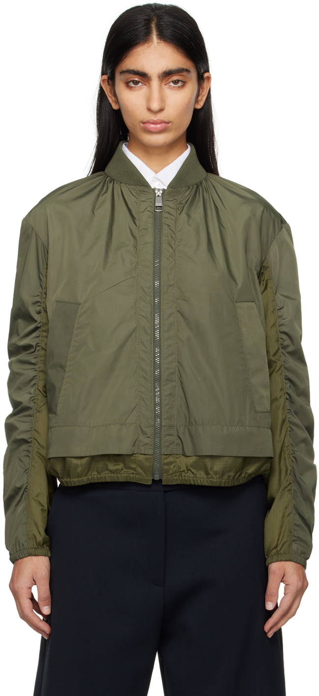 Boss green bomber on sale jacket