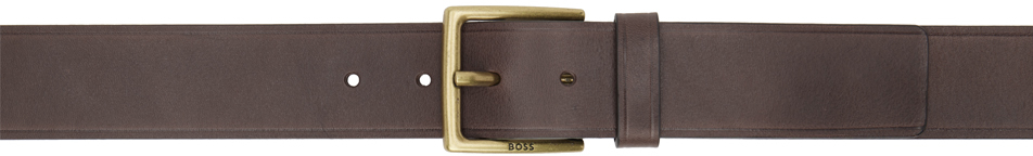 hugo boss brown belt
