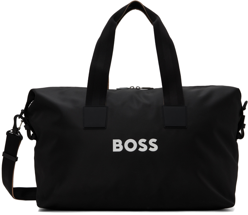 Shop Hugo Boss Black Catch 3.0 Duffle Bag In Black 001