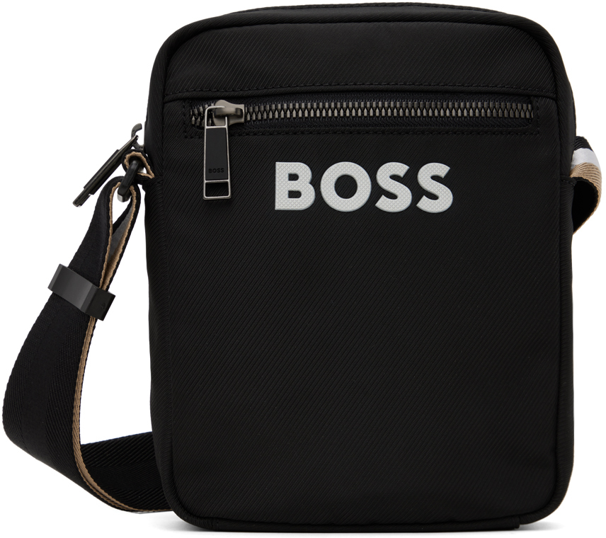 Shop Hugo Boss Black Catch 3.0 Bag In Black 001