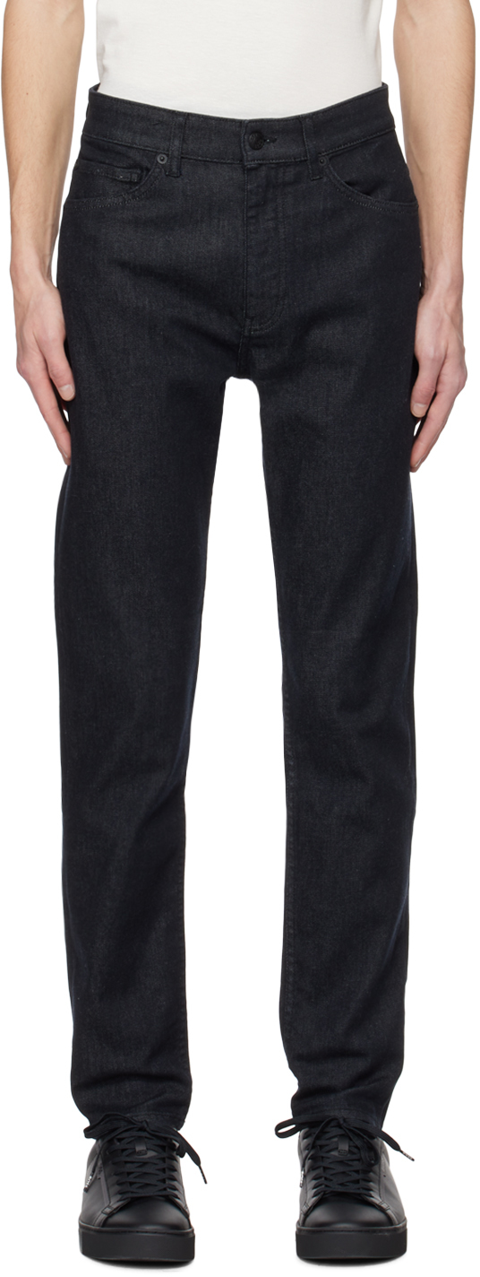 BOSS: Black Tapered Jeans | SSENSE