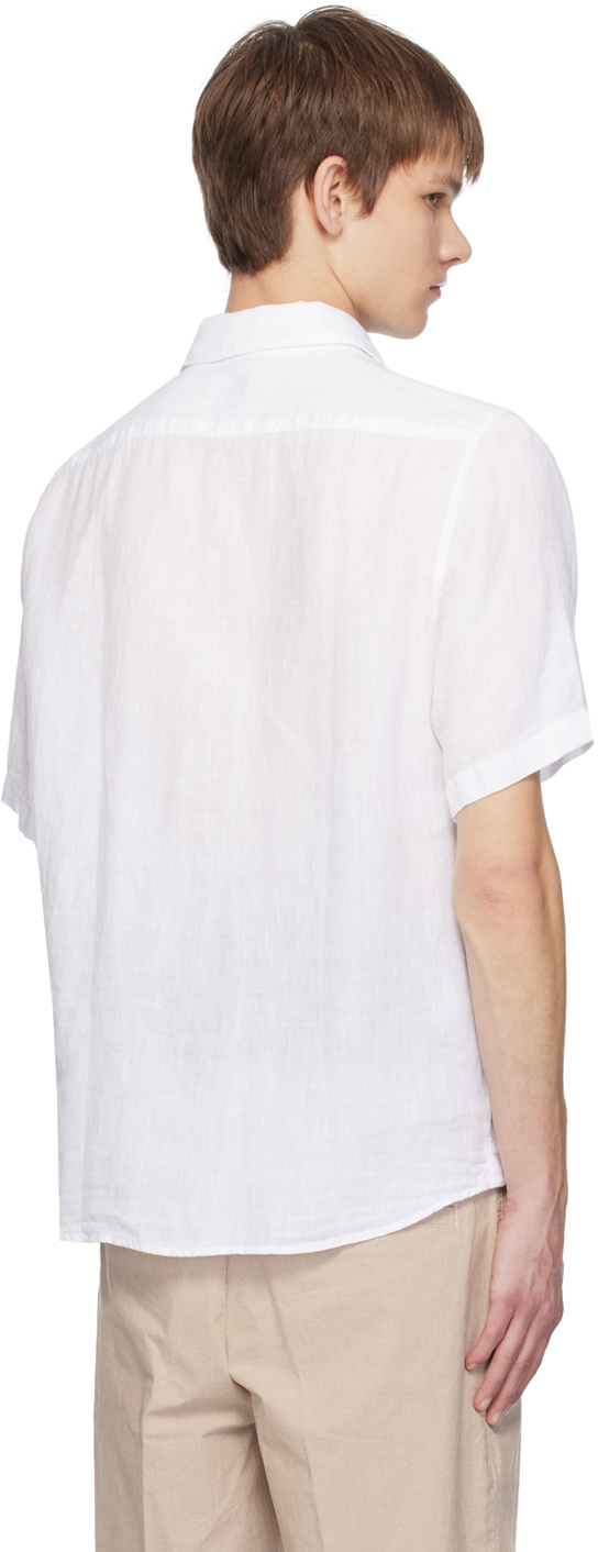 Hugo Boss Rayer Mens Short Sleeve Shirt 50546244 In Transparent