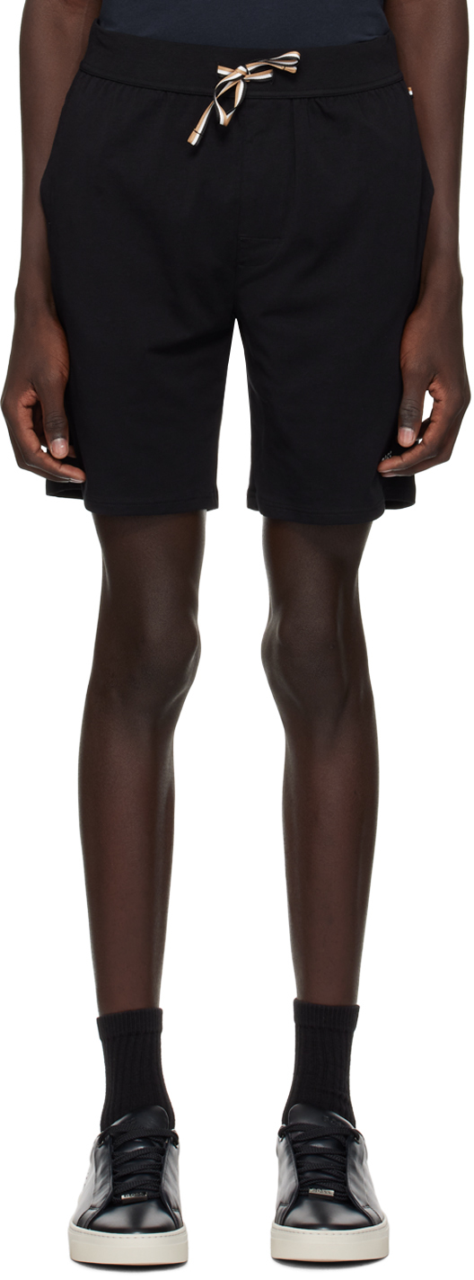 Black Drawstring Shorts