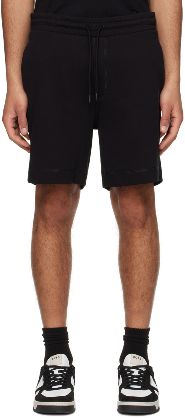 Black Drawstring Shorts