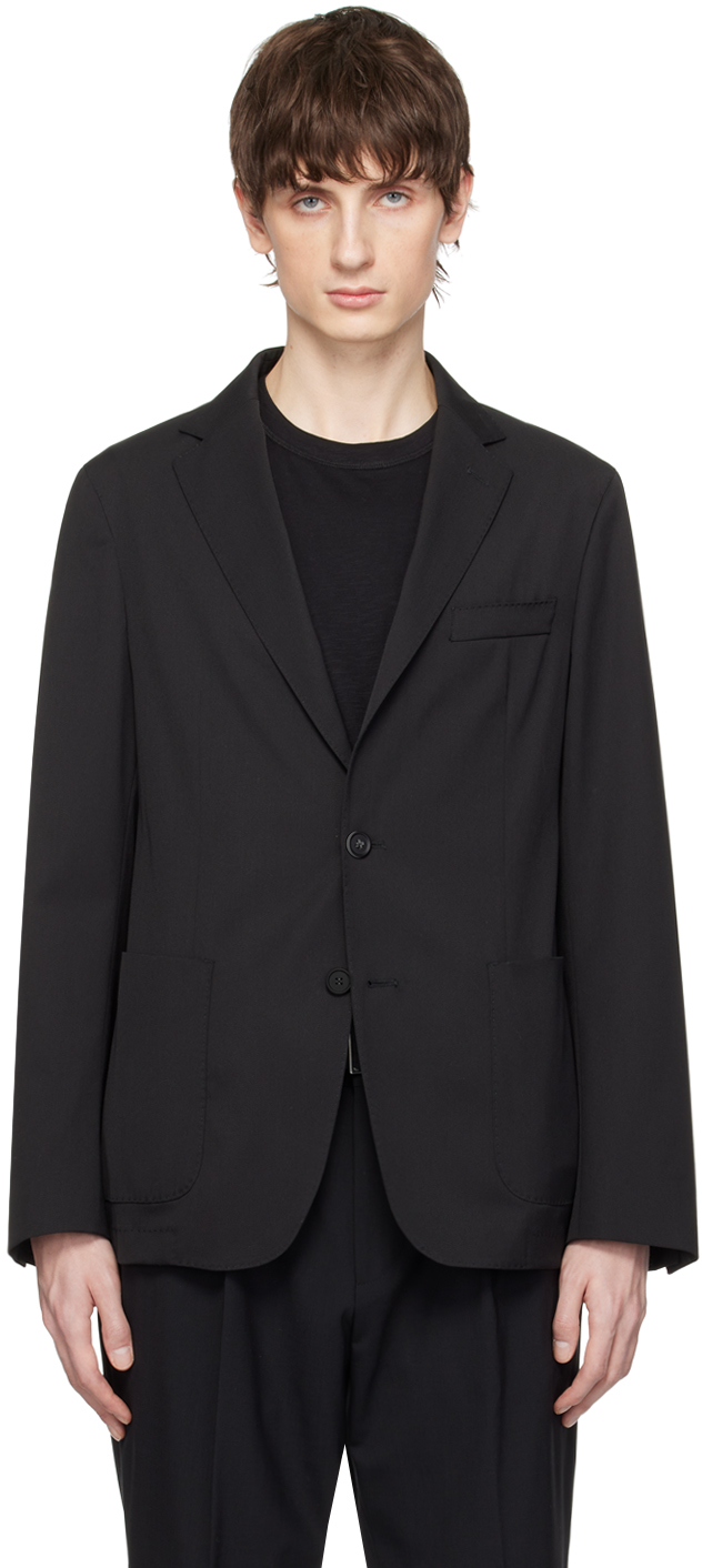 Black Slim-Fit Blazer