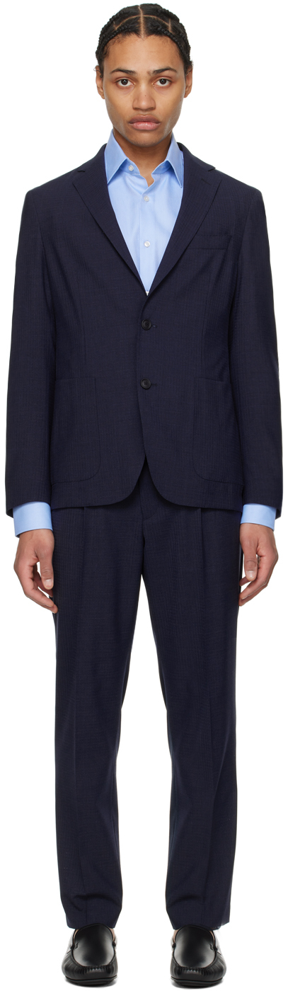 Navy Slim-Fit Suit