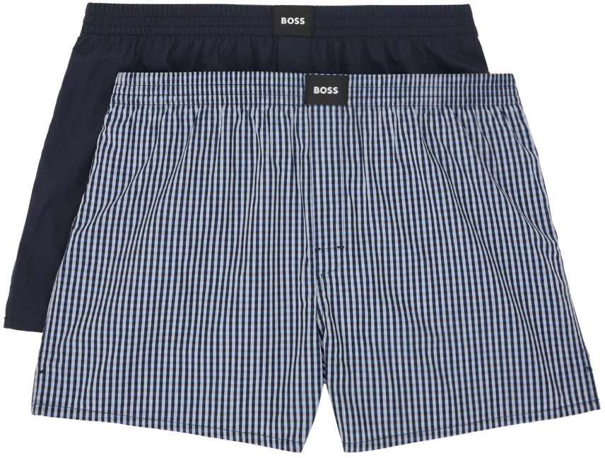 Two-Pack Navy Boxers