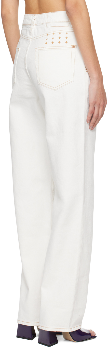 KSUBI WHITE RELAX JEANS 