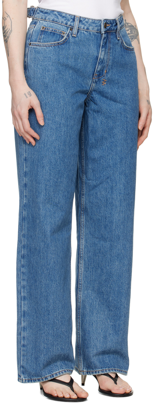 KSUBI INDIGO LOW RIDER HERITAGE JEANS 