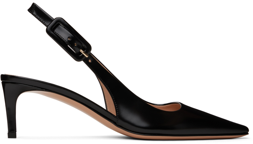 Black Lindsay Heels