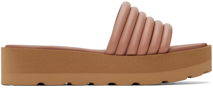 Brown Nappa Sandals by Gianvito Rossi on Sale