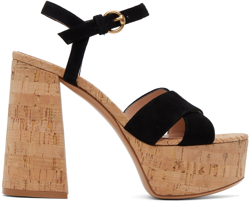 Bebe black platform sandals online