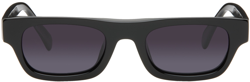 ANINE BING: Black Otis Sunglasses | SSENSE Canada