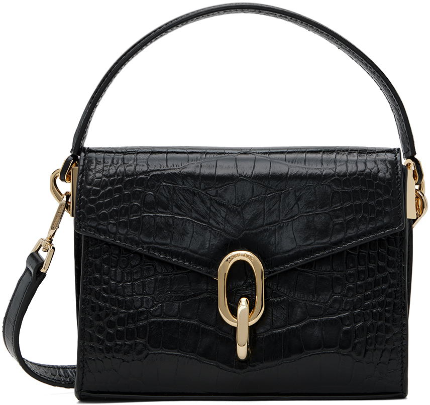 ANINE BING: Black Mini Colette Bag | SSENSE Canada