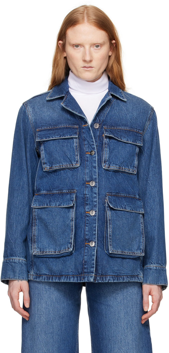 Blue Alden Denim Jacket