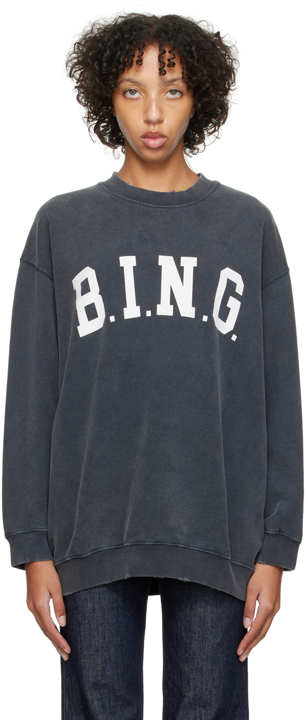 Tyler Sweatshirt Bing Washed Black