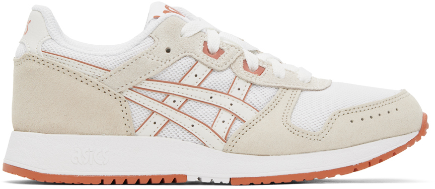Shop Asics White & Beige Lyte Classic Sneakers In White/cream