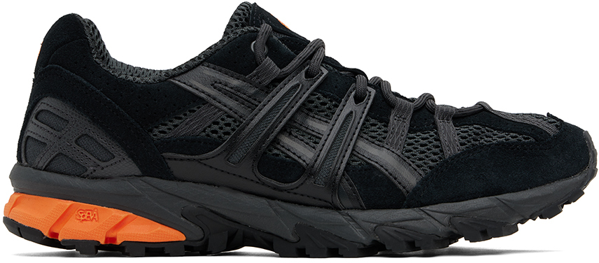 Shop Asics Black Gel-sonoma 15-50 Sneakers In Black/graphite Grey